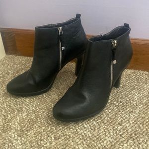 Real Leather Booties! Great Condition!